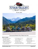 October 2013 Newsletter