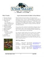 April 2013 Newsletter