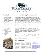May 2013 Newsletter