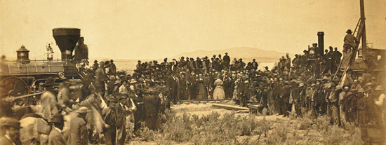 Laying of the last rail